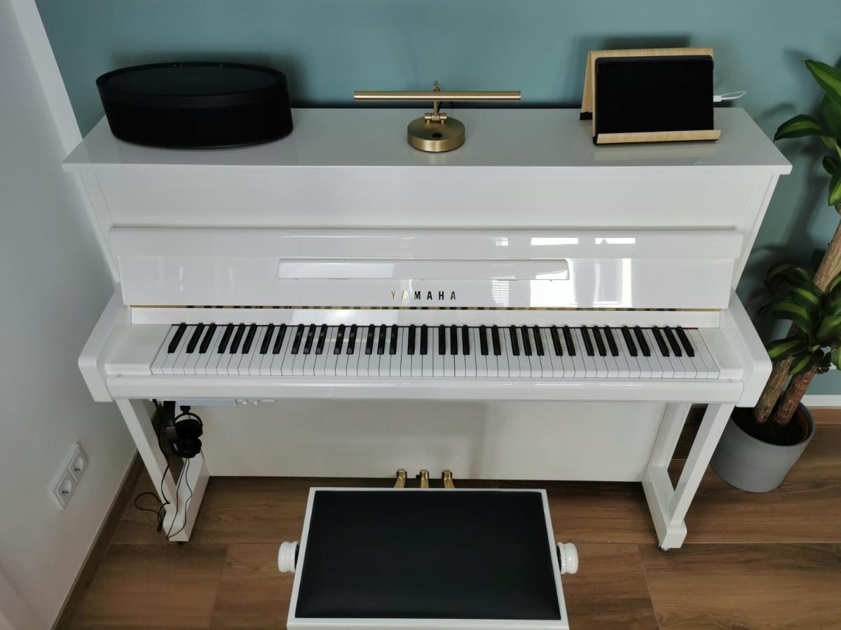 Neues City Center Piano Appartement Mit Netflix كلاغنفورت المظهر الخارجي الصورة